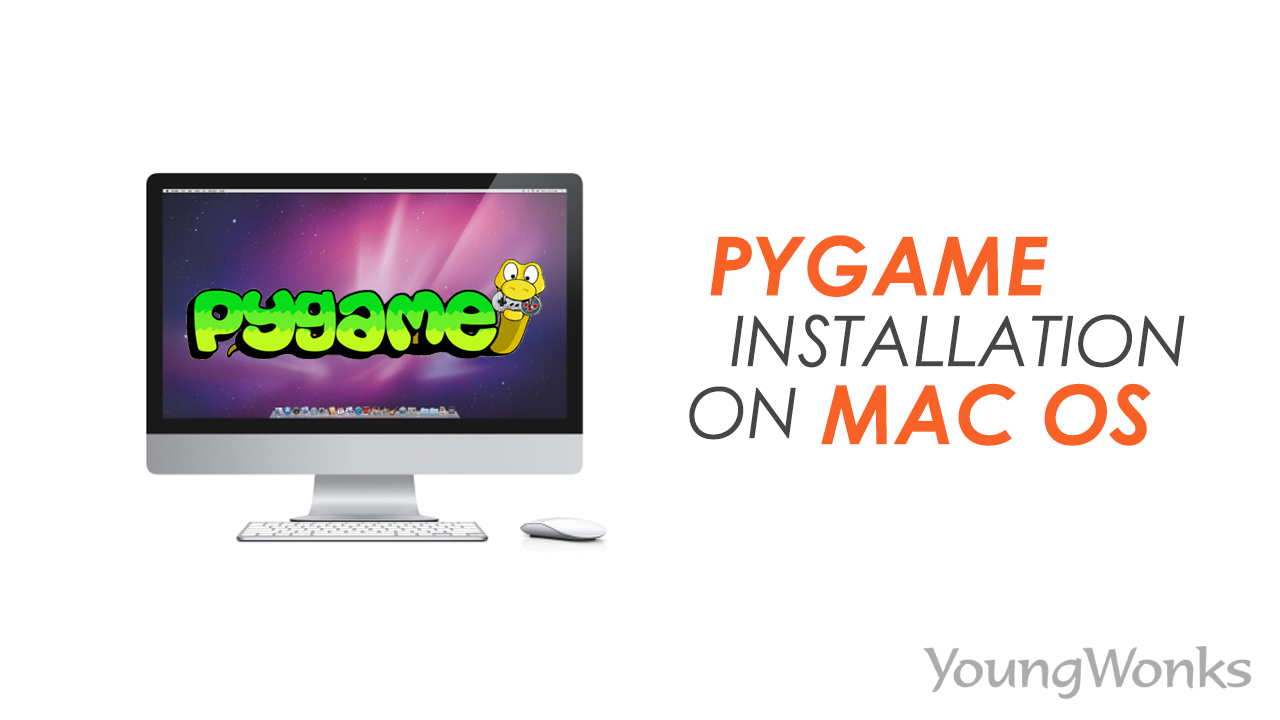 install pygame for python3 mac
